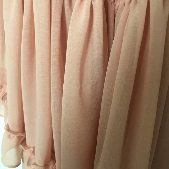 Misa Los Angeles Melis Dress Dusty Rose Chiffon - Picture 11 of 11